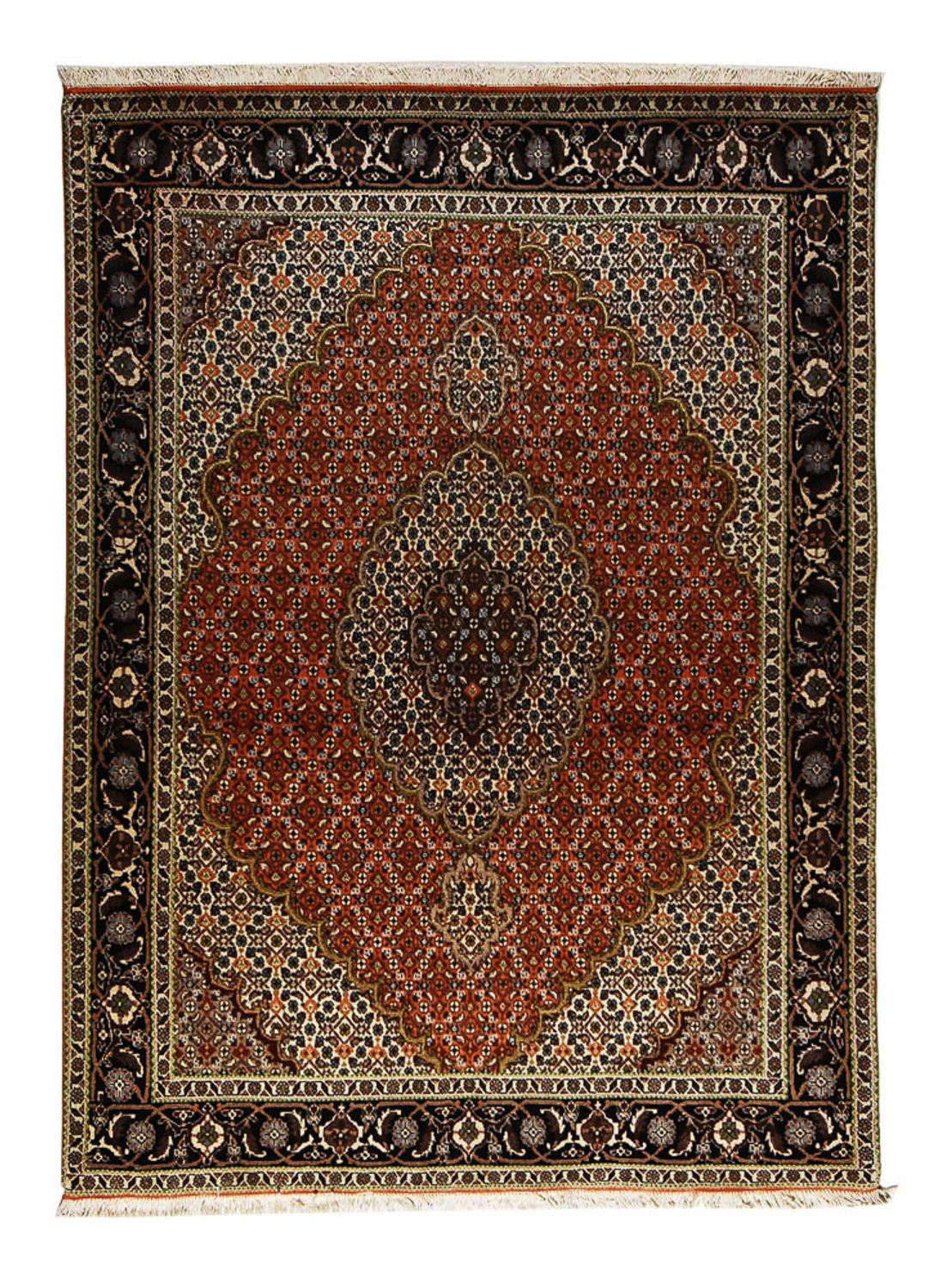 Tappeto Persero - Tabriz - Reale - 206 x 150 cm - rosso