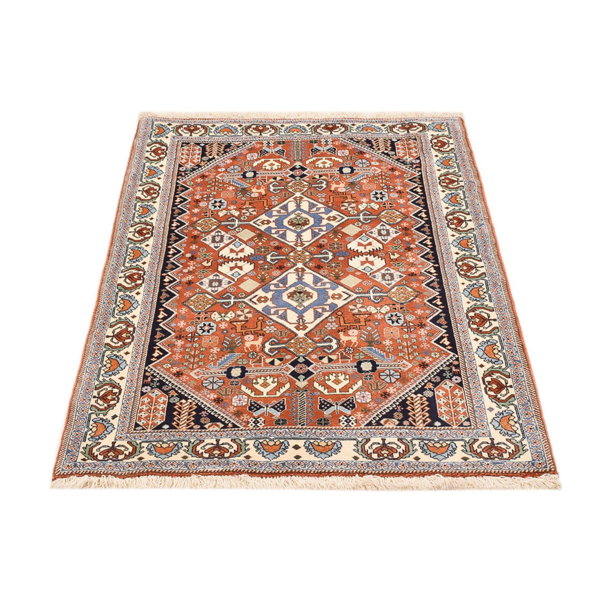 Tappeto Gabbeh - Kashkuli Persero - 150 x 109 cm - multicolore