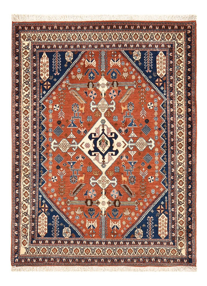 Tappeto Gabbeh - Kashkuli Persero - 157 x 113 cm - multicolore