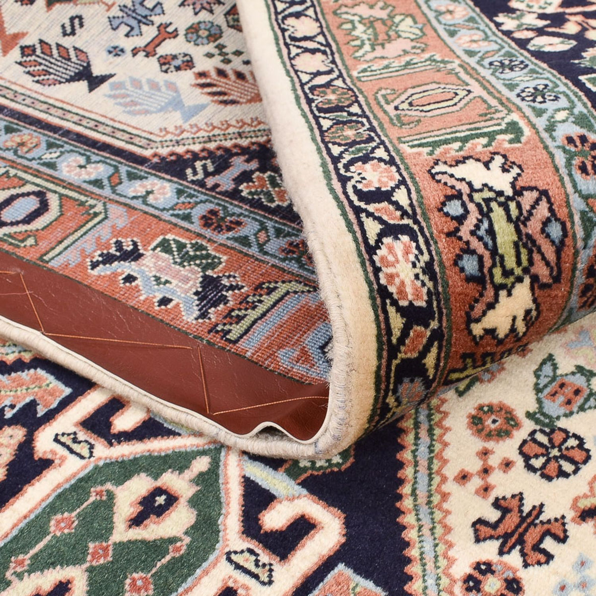 Tappeto Gabbeh - Kashkuli Persero - 209 x 145 cm - blu scuro