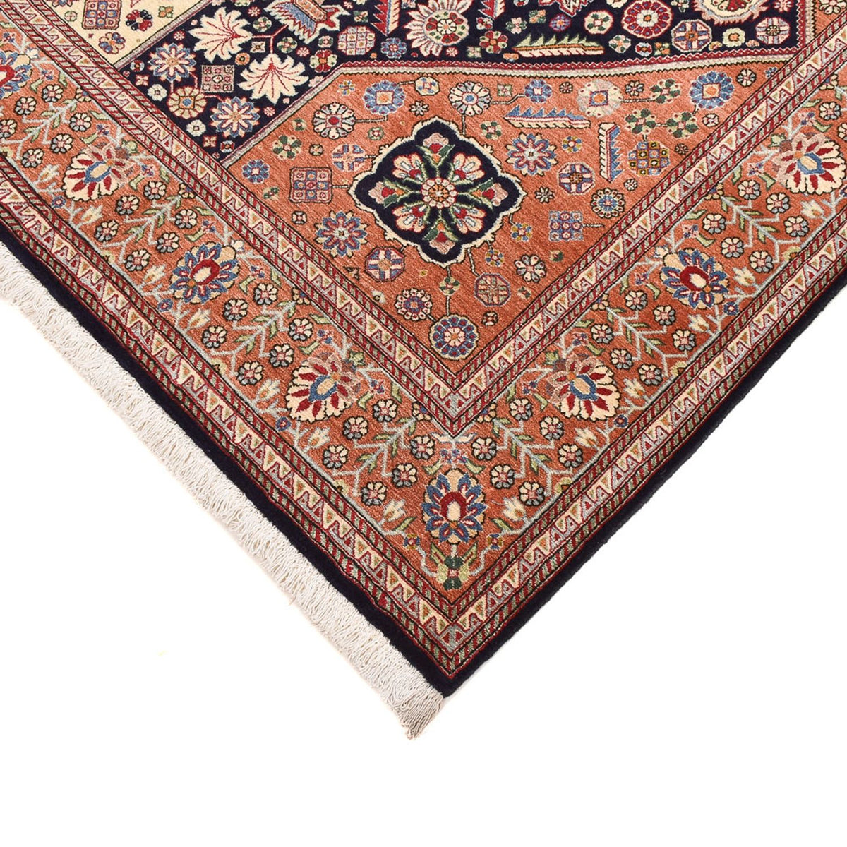 Tappeto Gabbeh - Kashkuli Persero - 205 x 144 cm - blu scuro