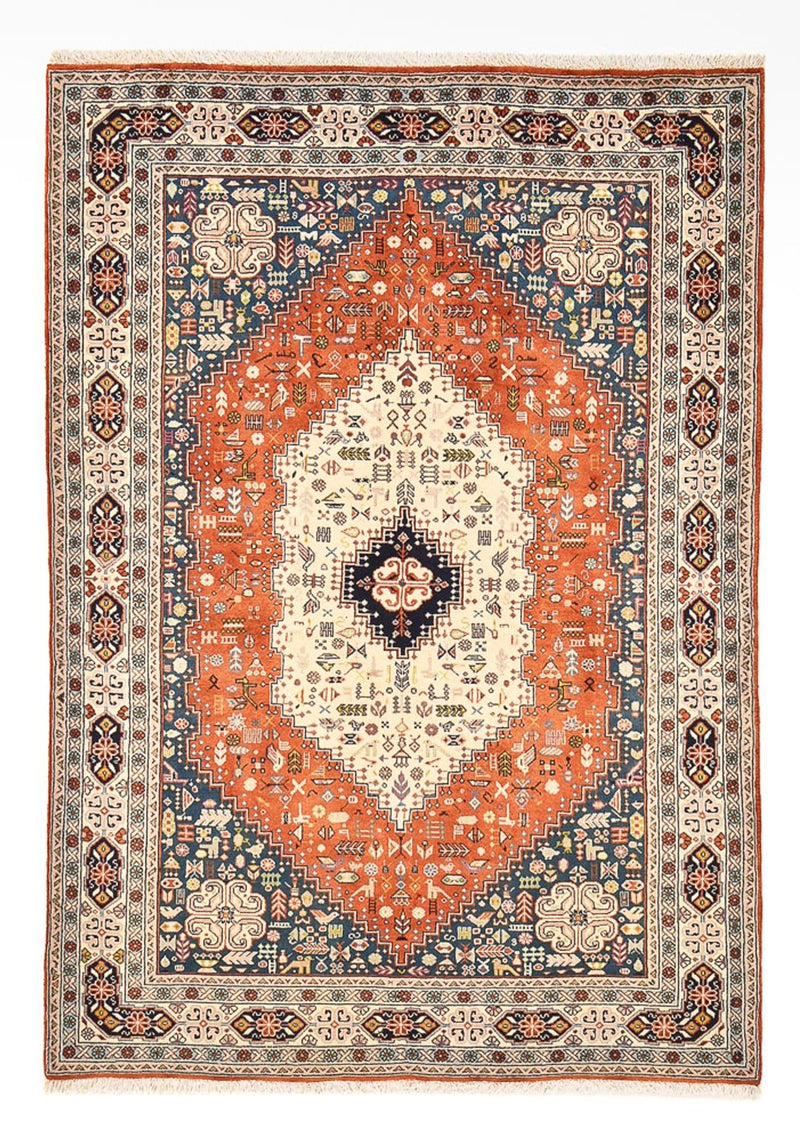 Tappeto Gabbeh - Kashkuli Persero - 205 x 147 cm - multicolore