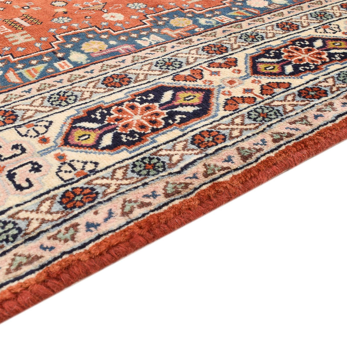 Tappeto Gabbeh - Kashkuli Persero - 205 x 147 cm - multicolore