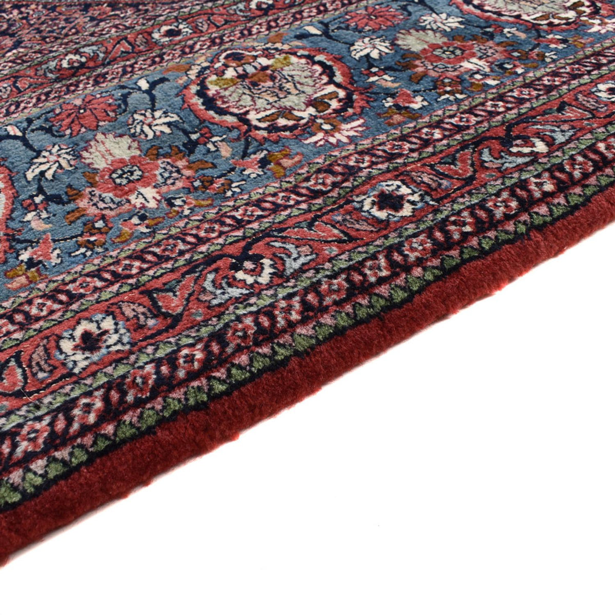 Tappeto Persero - Bidjar - 395 x 302 cm - rosso scuro