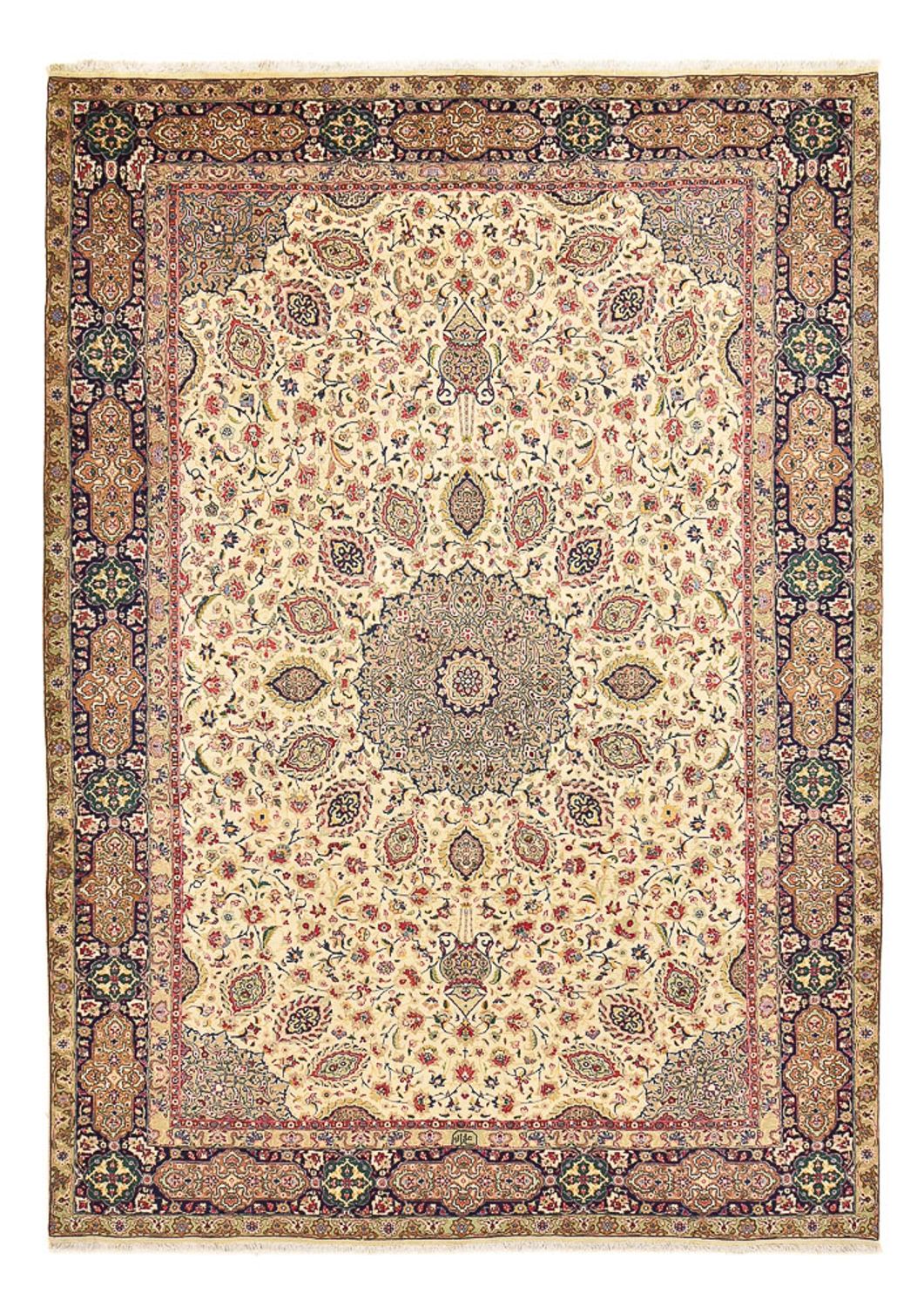 Tappeto Persero - Tabriz - Reale - 336 x 235 cm - beige