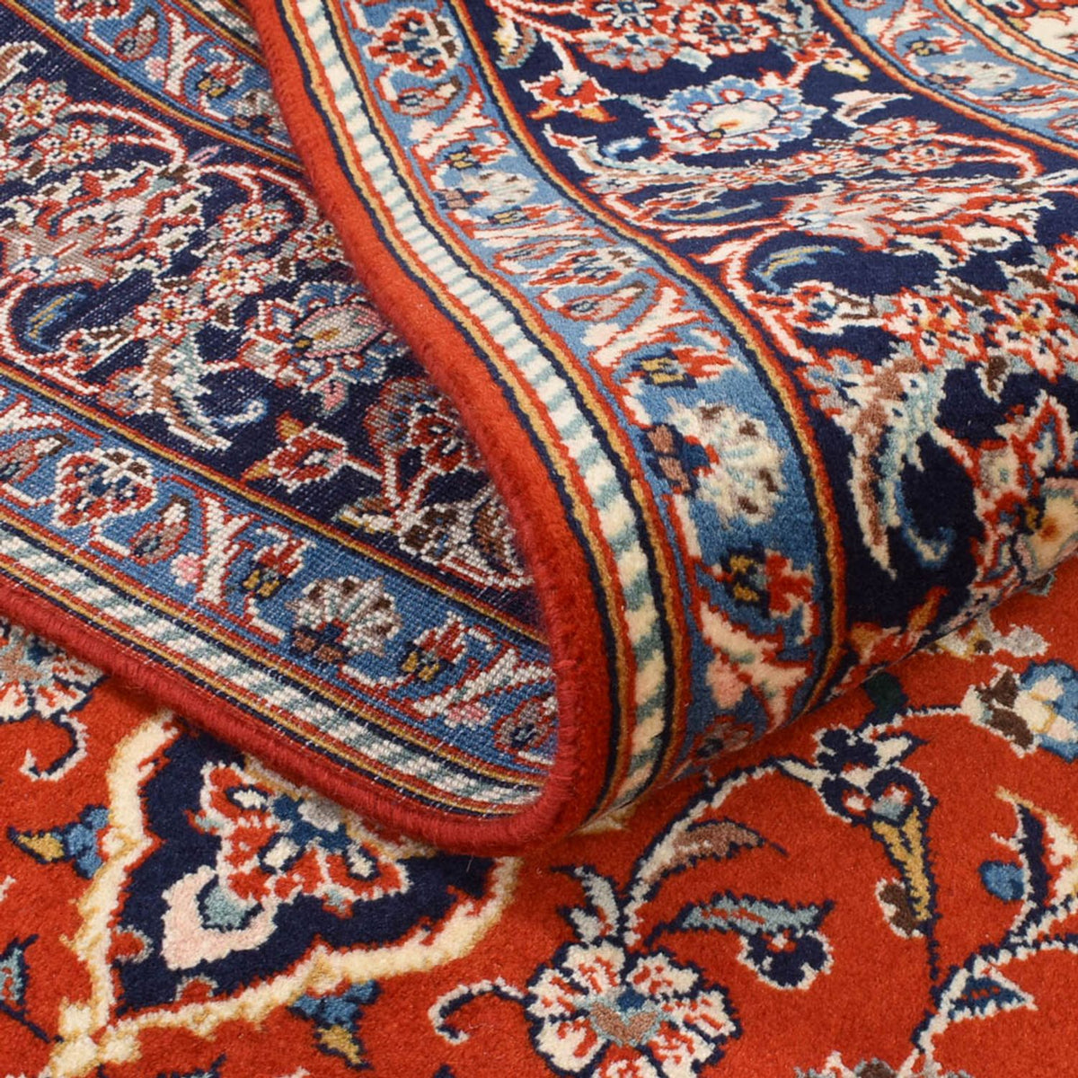 Tappeto Persero - Keshan - 220 x 141 cm - rosso