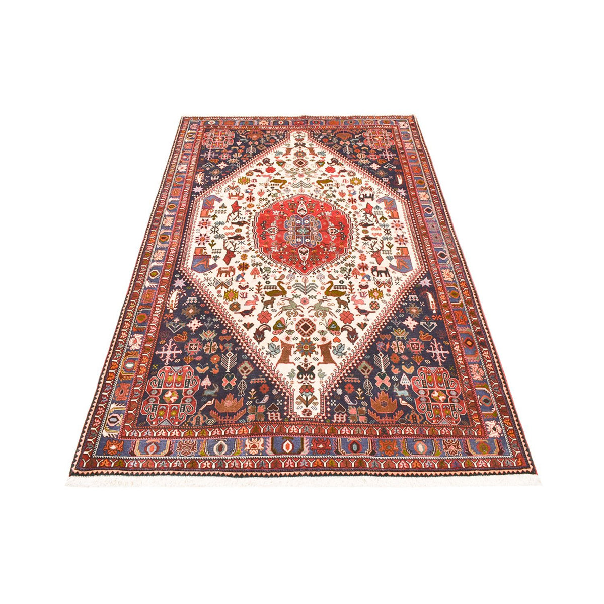 Tappeto Gabbeh - Kashkuli Persero - 252 x 156 cm - multicolore