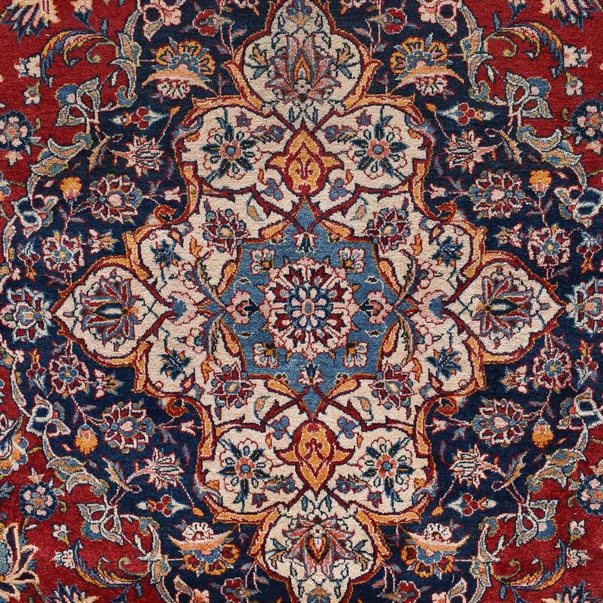 Tappeto Persero - Keshan - Reale - 437 x 318 cm - rosso
