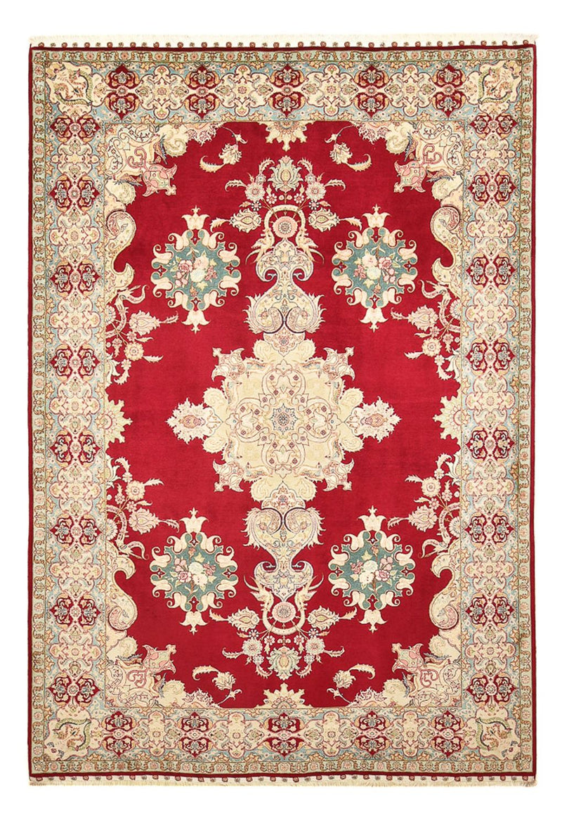 Tappeto Persero - Tabriz - Reale - 310 x 204 cm - rosso