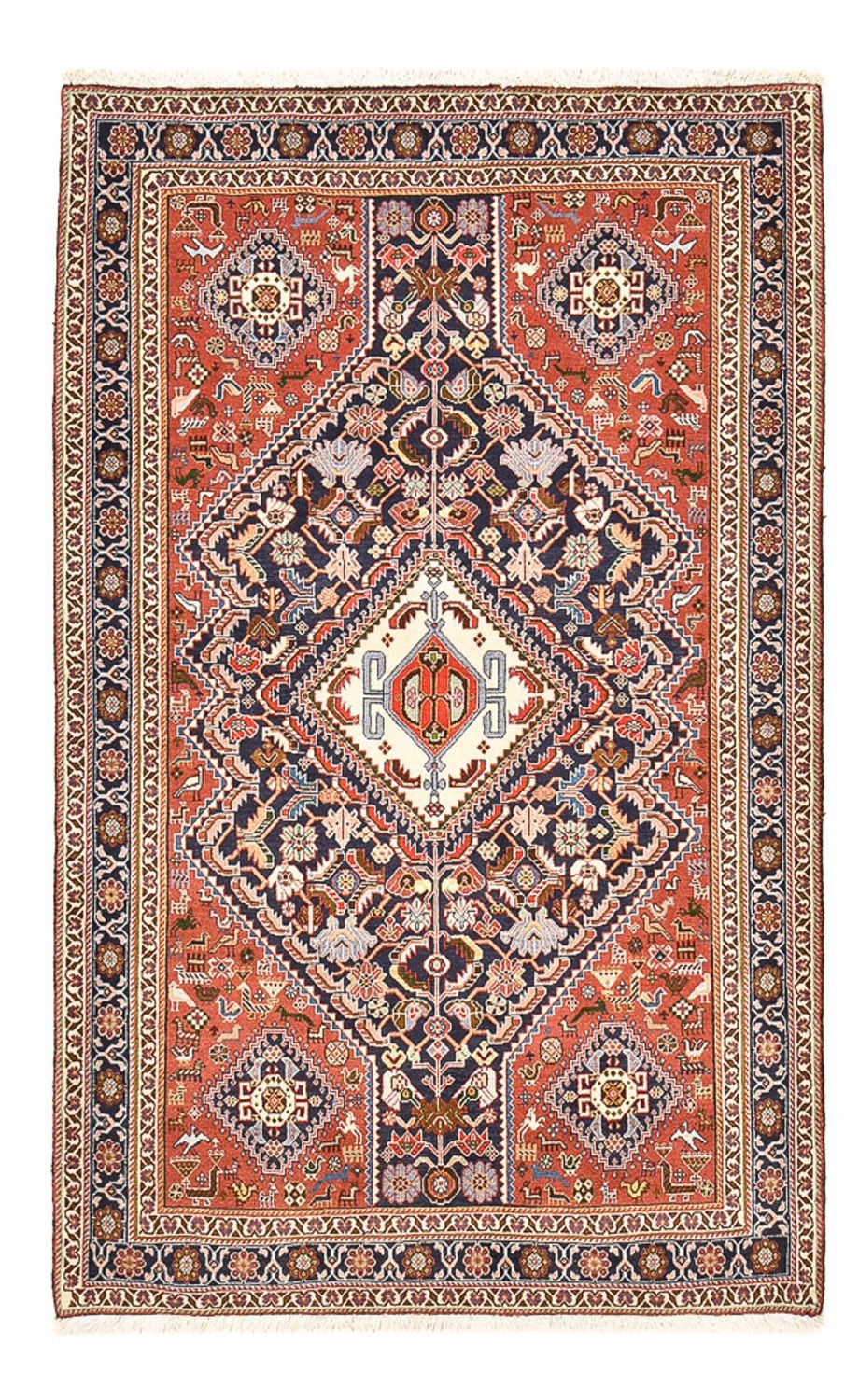 Tappeto Gabbeh - Kashkuli Persero - 191 x 120 cm - multicolore