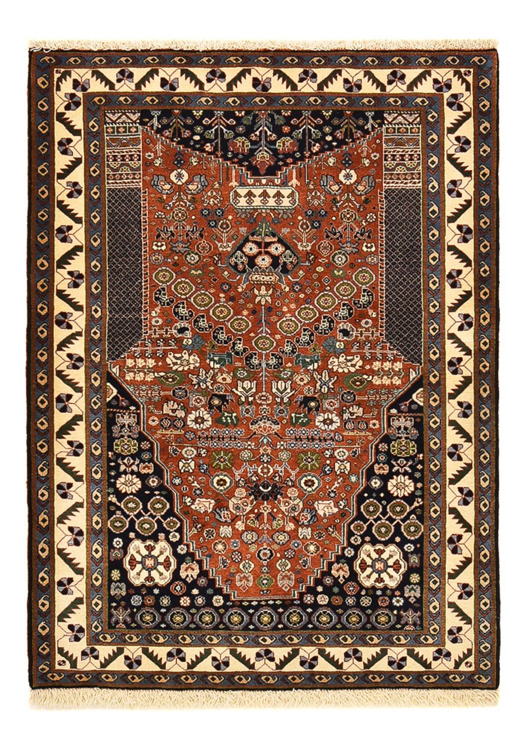 Tappeto Gabbeh - Kashkuli Persero - 154 x 111 cm - multicolore