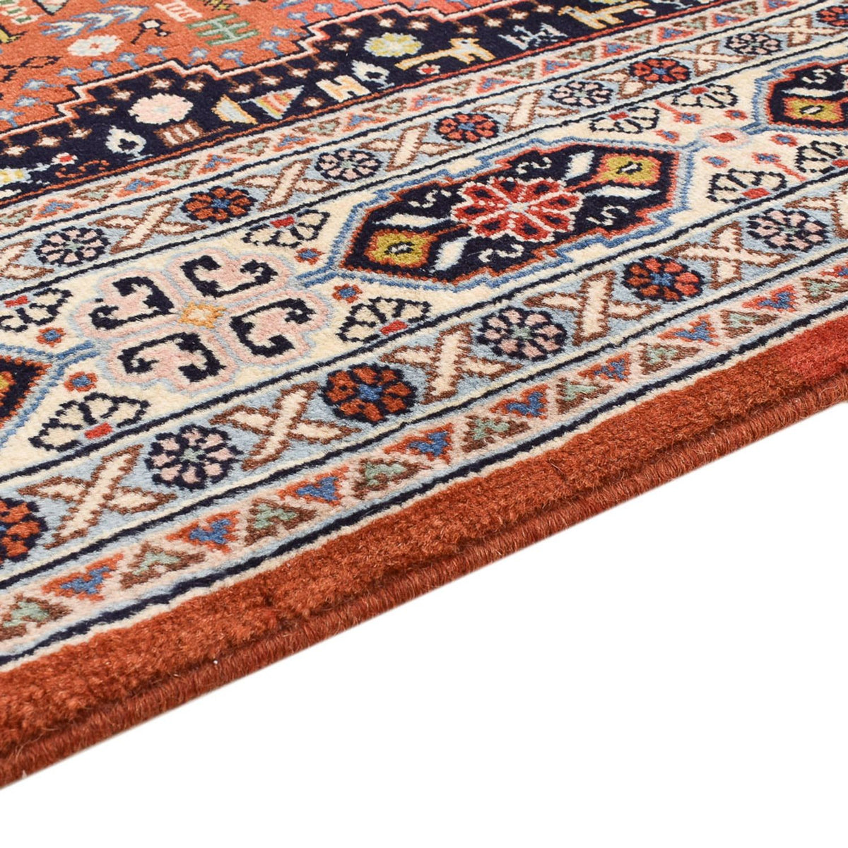 Tappeto Gabbeh - Kashkuli Persero - 199 x 143 cm - multicolore