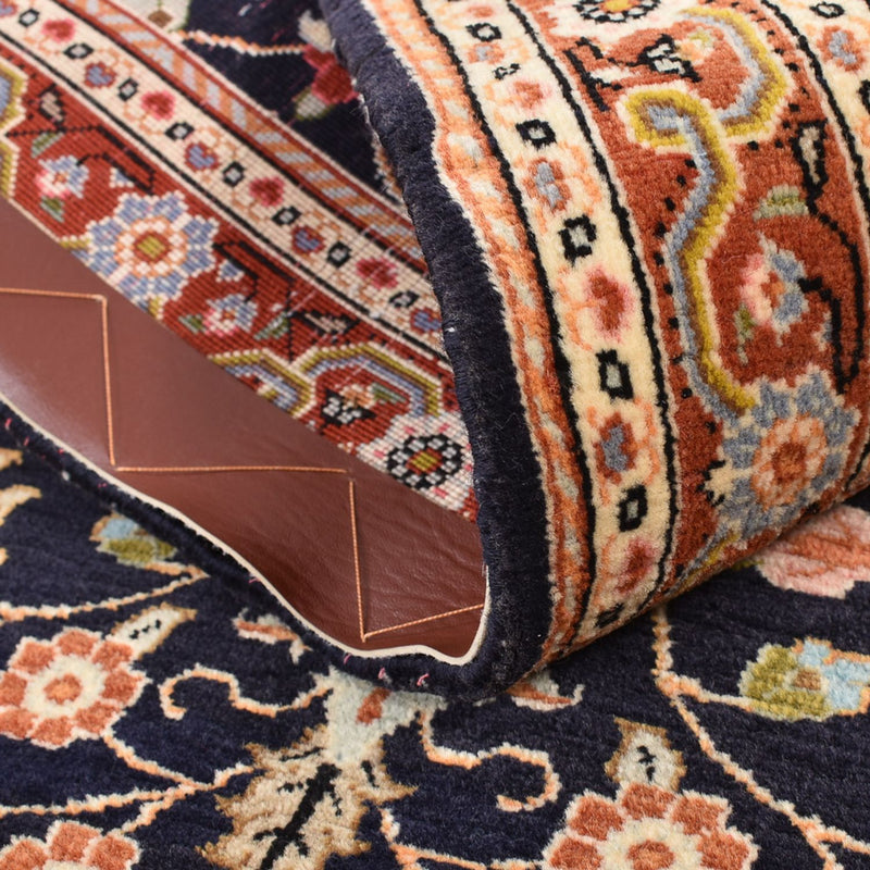 Tappeto Persero - Ghom - 105 x 70 cm - blu scuro