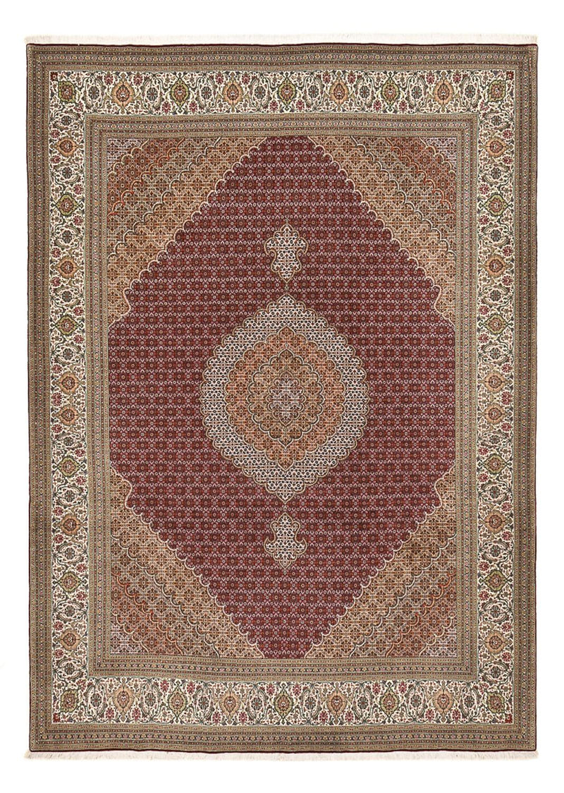Tappeto Persero - Tabriz - Reale - 351 x 250 cm - rosso bordeaux