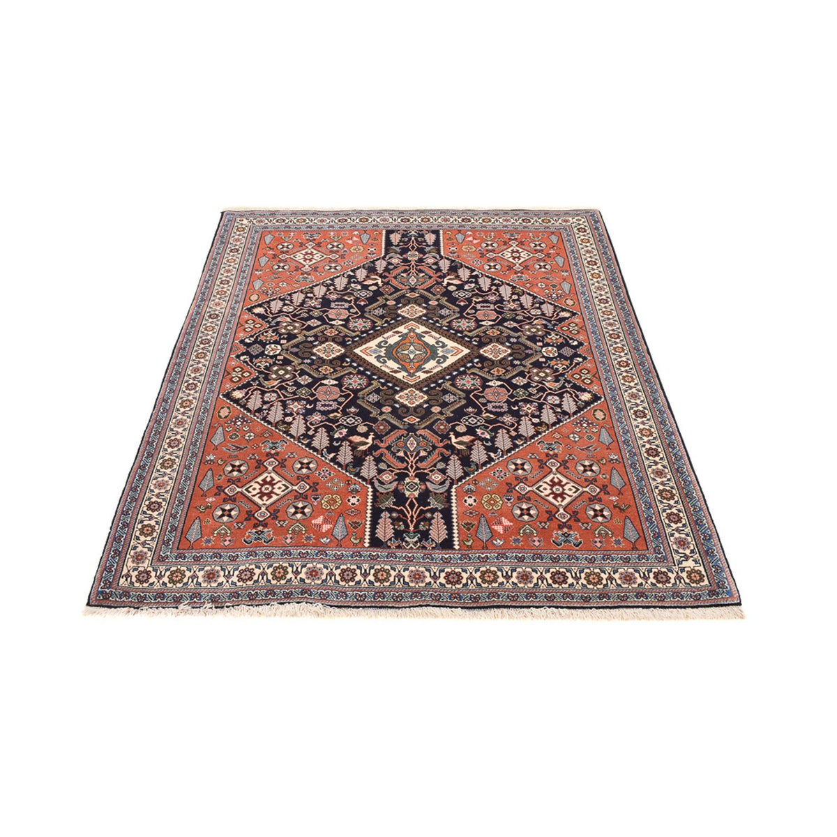 Tappeto Gabbeh - Kashkuli Persero - 203 x 159 cm - multicolore