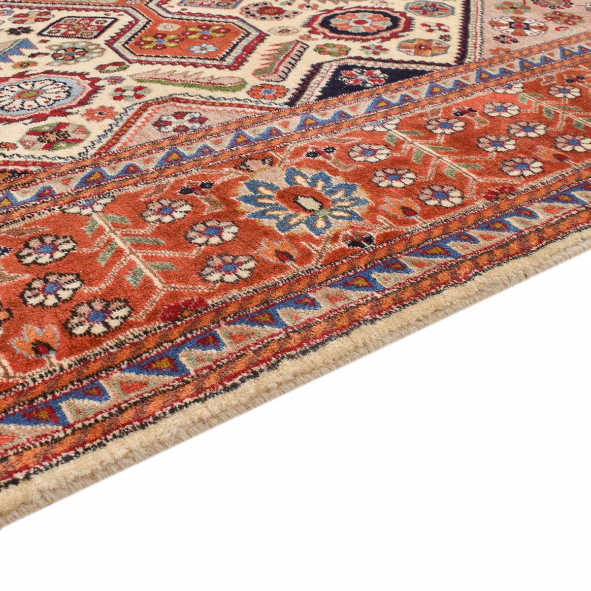 Tappeto Gabbeh - Kashkuli Persero - 218 x 142 cm - multicolore