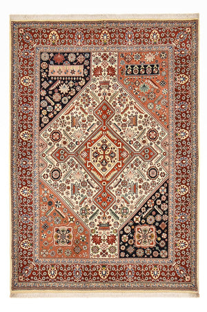 Tappeto Gabbeh - Kashkuli Persero - 215 x 146 cm - multicolore