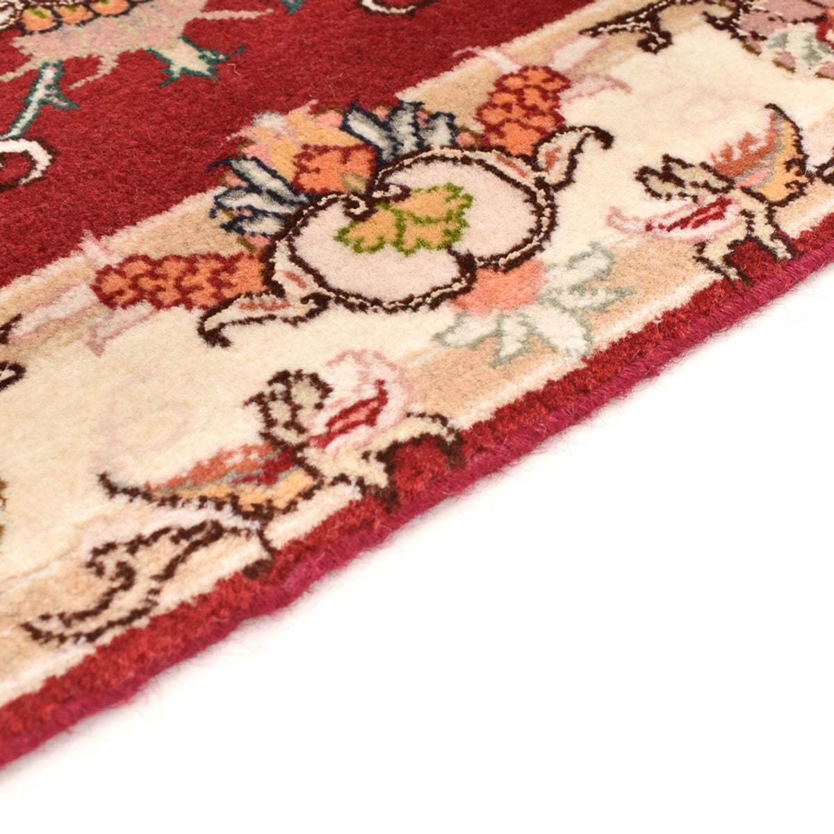 Tappeto Persero - Tabriz - Reale - 90 x 58 cm - rosso
