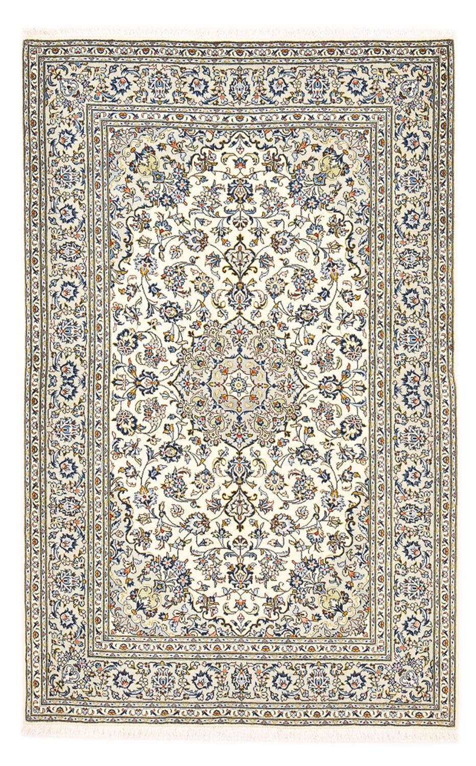 Tappeto Persero - Keshan - 220 x 140 cm - grigio chiaro