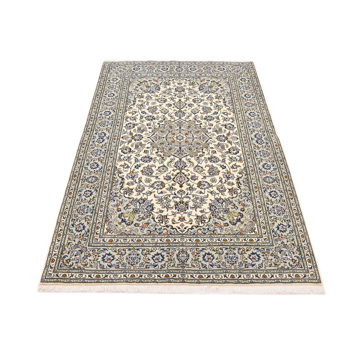 Tappeto Persero - Keshan - 220 x 140 cm - grigio chiaro