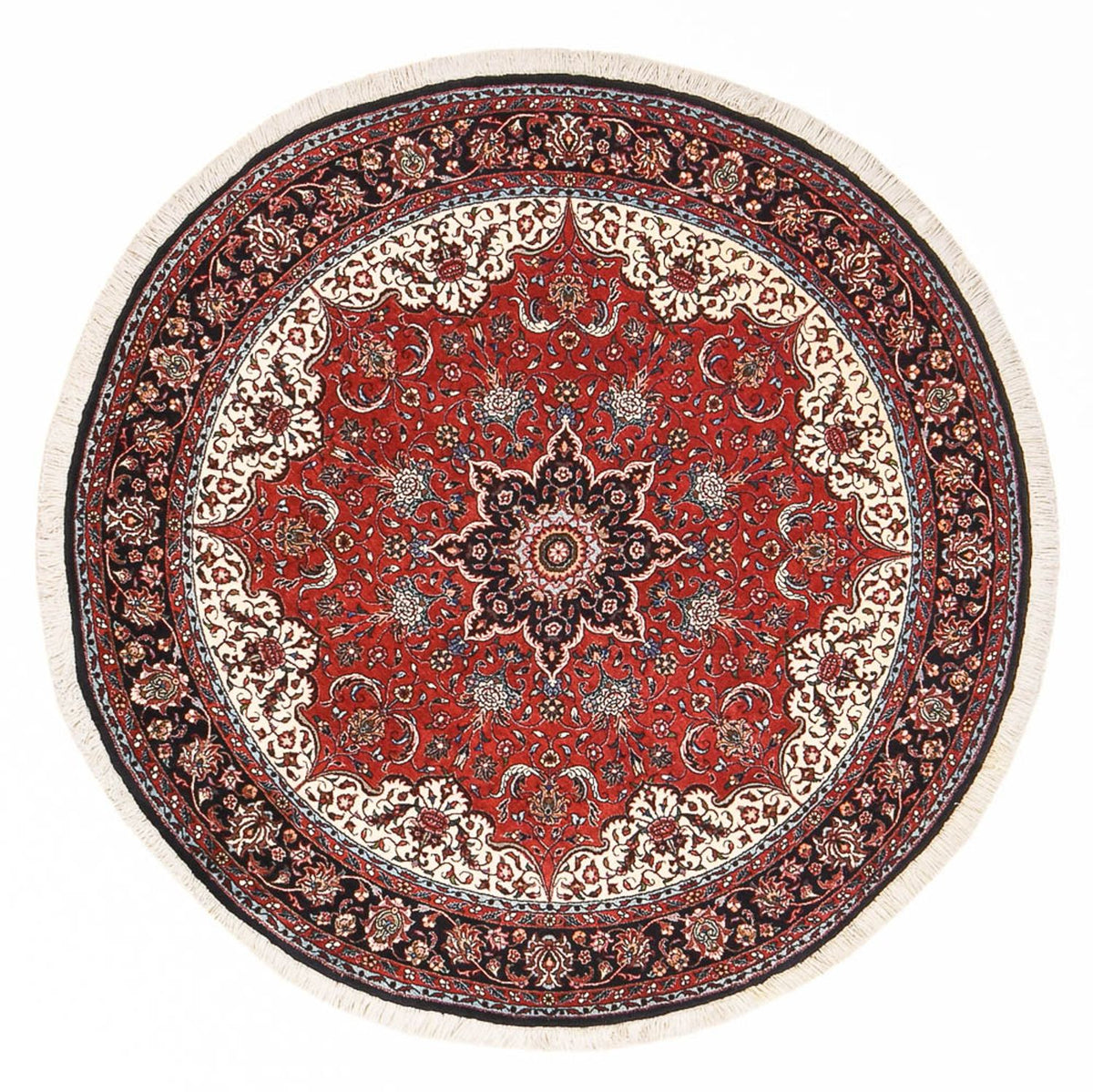 Tappeto Persero - Bidjar rotondo  - 150 x 150 cm - rosso