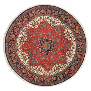 Tappeto Persero - Bidjar rotondo  - 150 x 150 cm - rosso