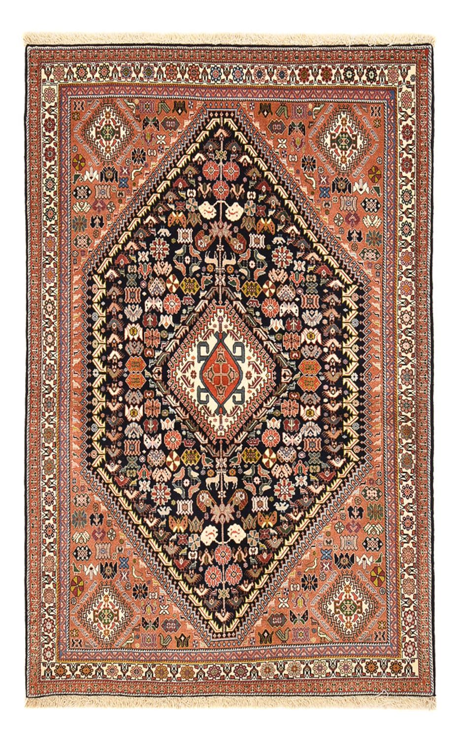 Tappeto Gabbeh - Kashkuli Persero - 207 x 130 cm - blu scuro