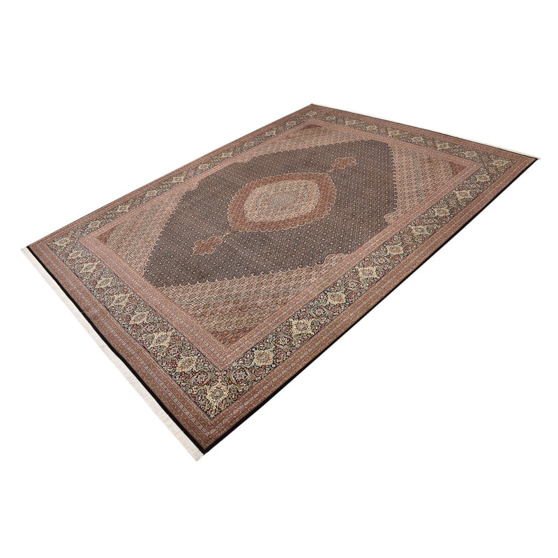 Tappeto Persero - Tabriz - Reale - 400 x 300 cm - cammello scuro