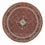 Tappeto Persero - Bidjar rotondo - 150 x 150 cm - rosso scuro