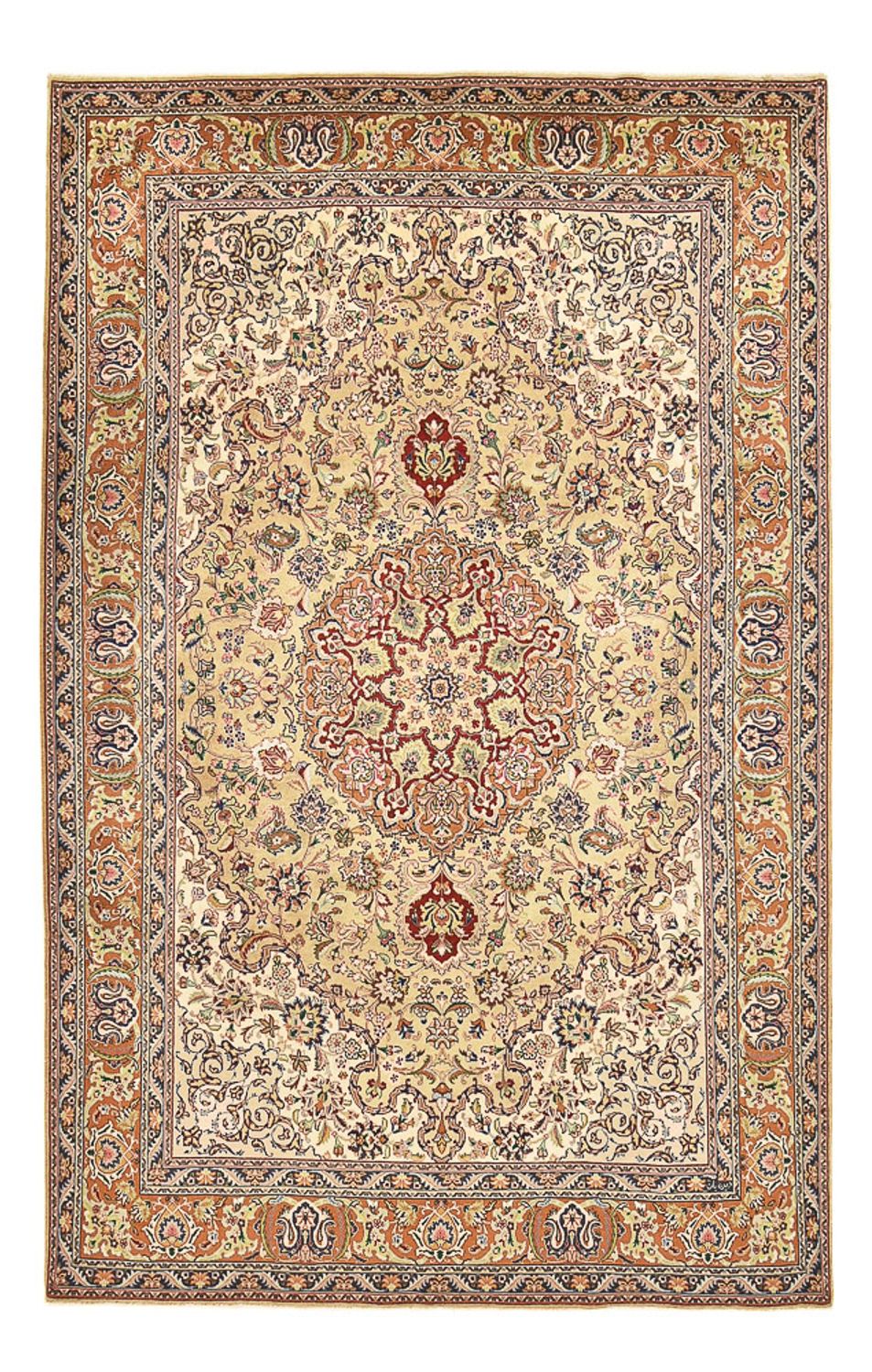 Tappeto Persero - Tabriz - Reale - 316 x 203 cm - sabbia