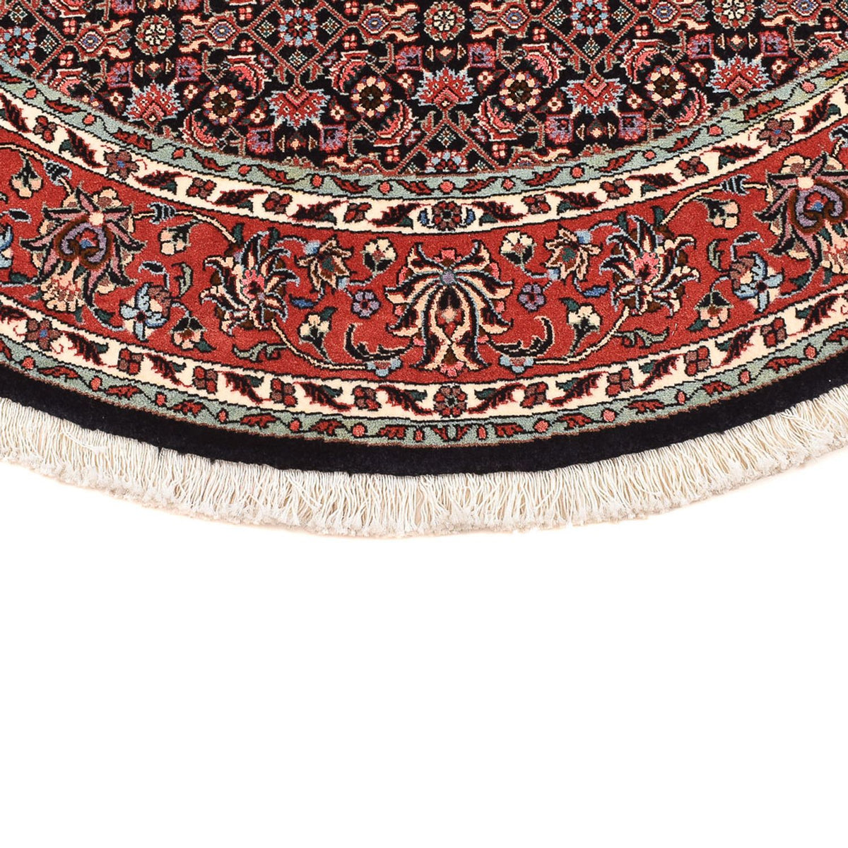 Tappeto Persero - Bidjar rotondo  - 150 x 150 cm - ruggine