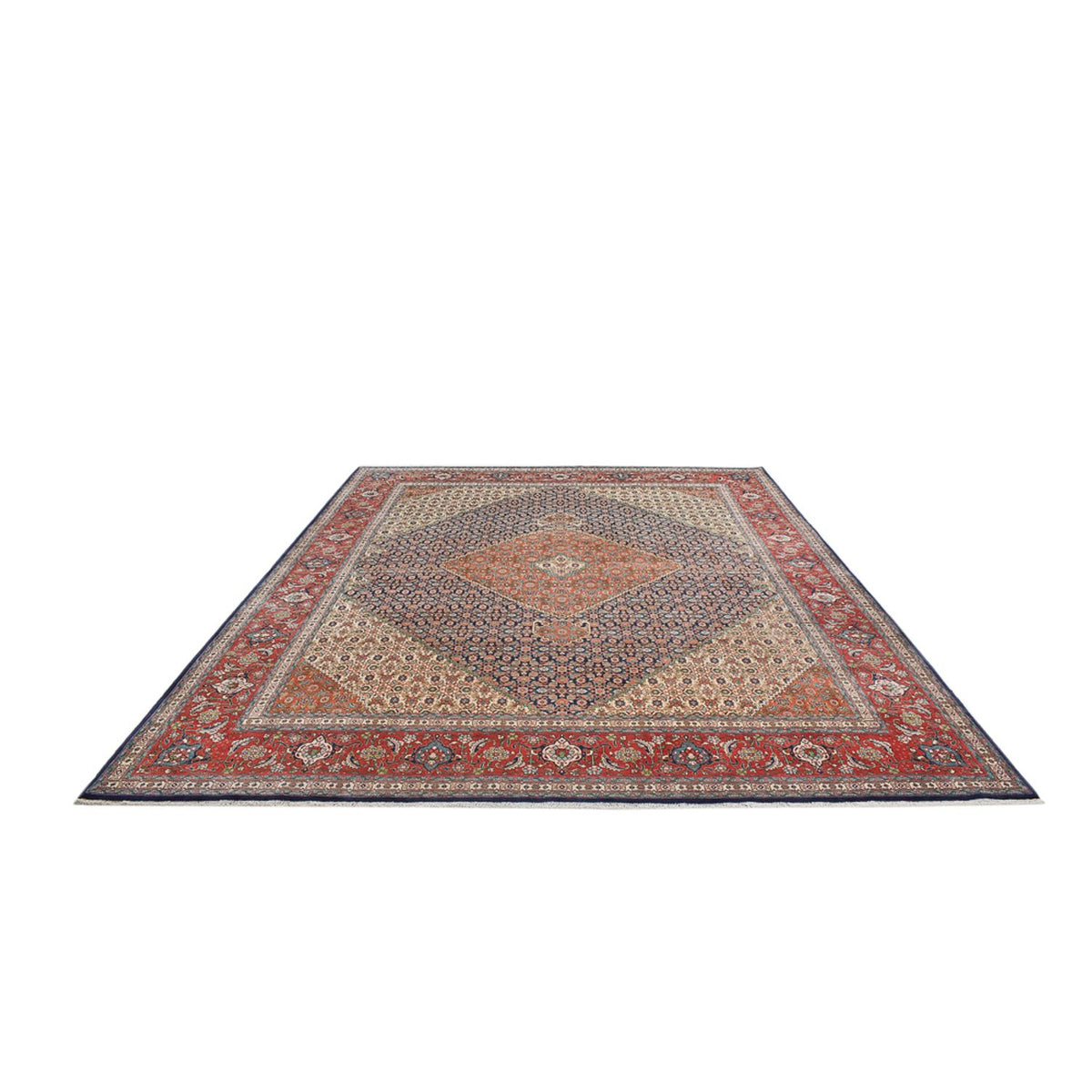 Tappeto Persero - Tabriz - Reale - 383 x 302 cm - ruggine