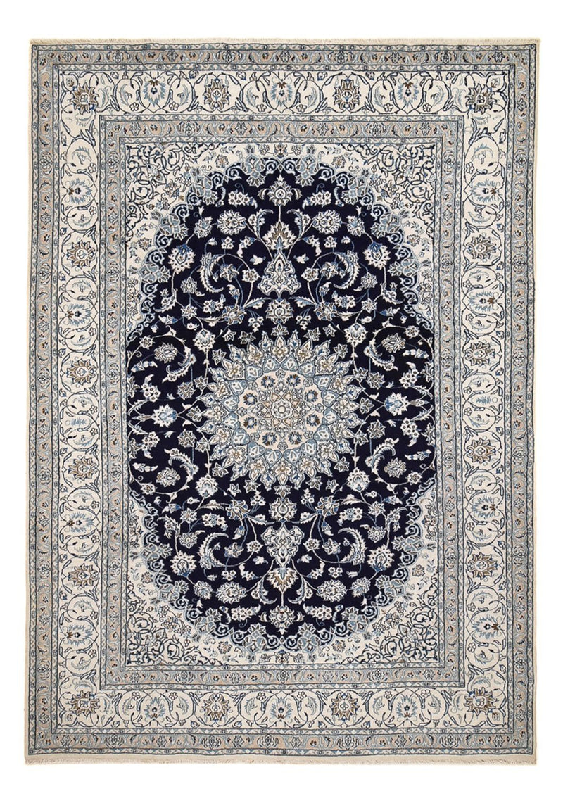 Tappeto Persero - Nain - 410 x 294 cm - blu scuro