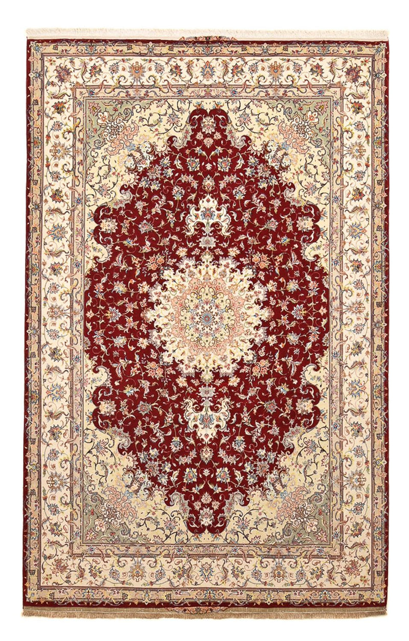 Tappeto Persero - Tabriz - Reale - 305 x 198 cm - rosso