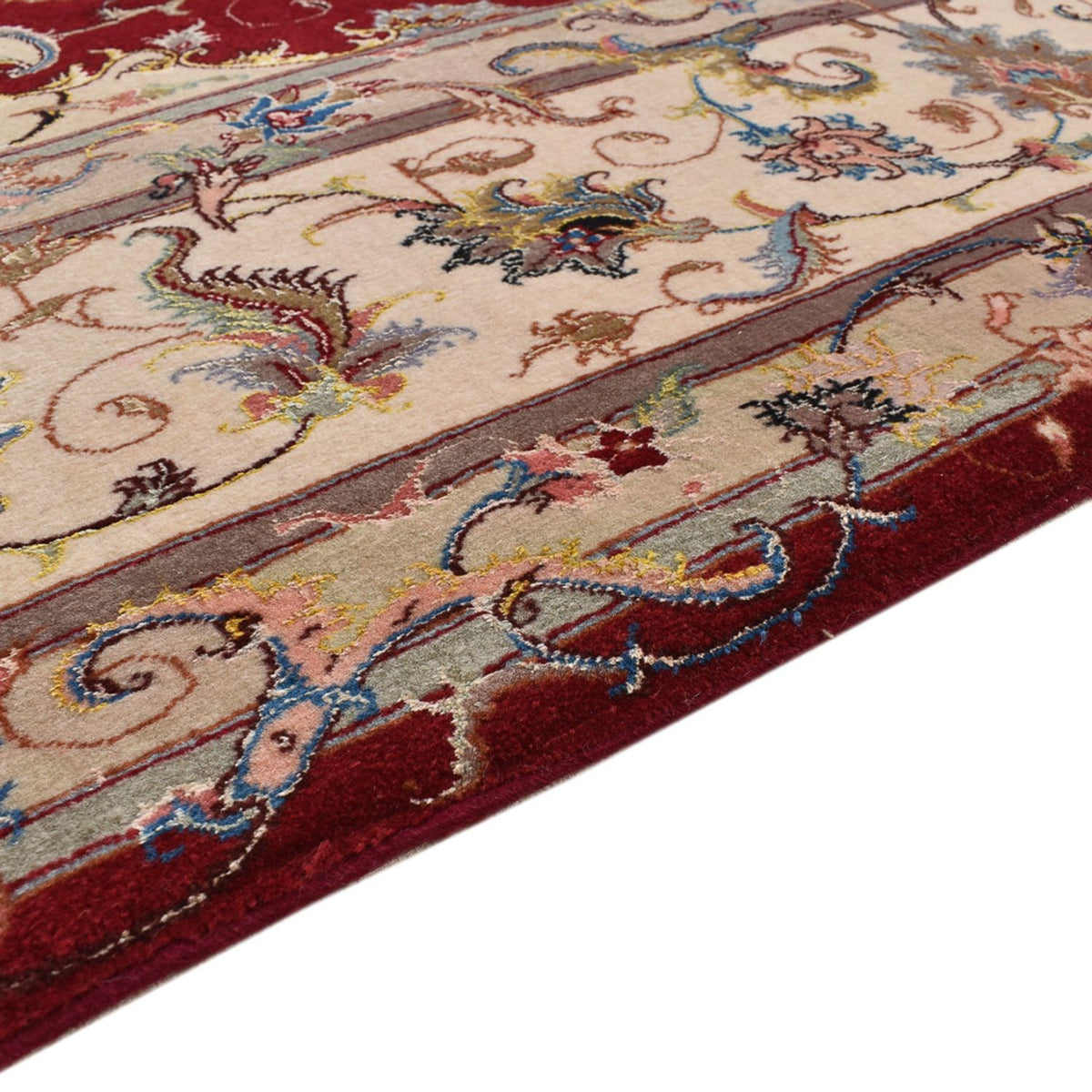 Tappeto Persero - Tabriz - Reale - 305 x 198 cm - rosso