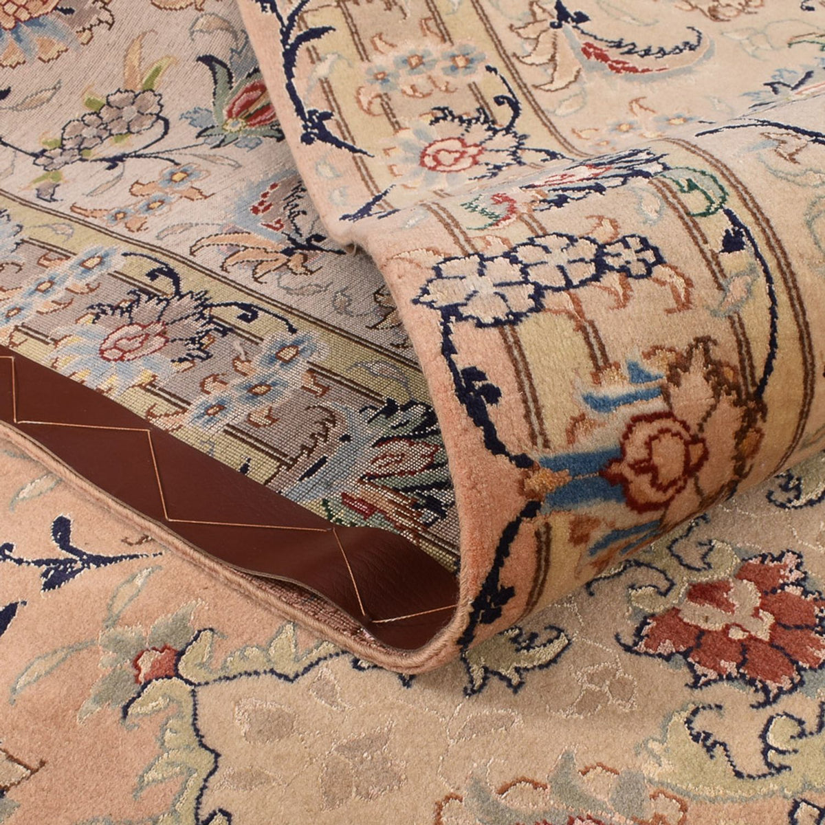 Tappeto Persero - Tabriz - Reale - 367 x 258 cm - beige scuro