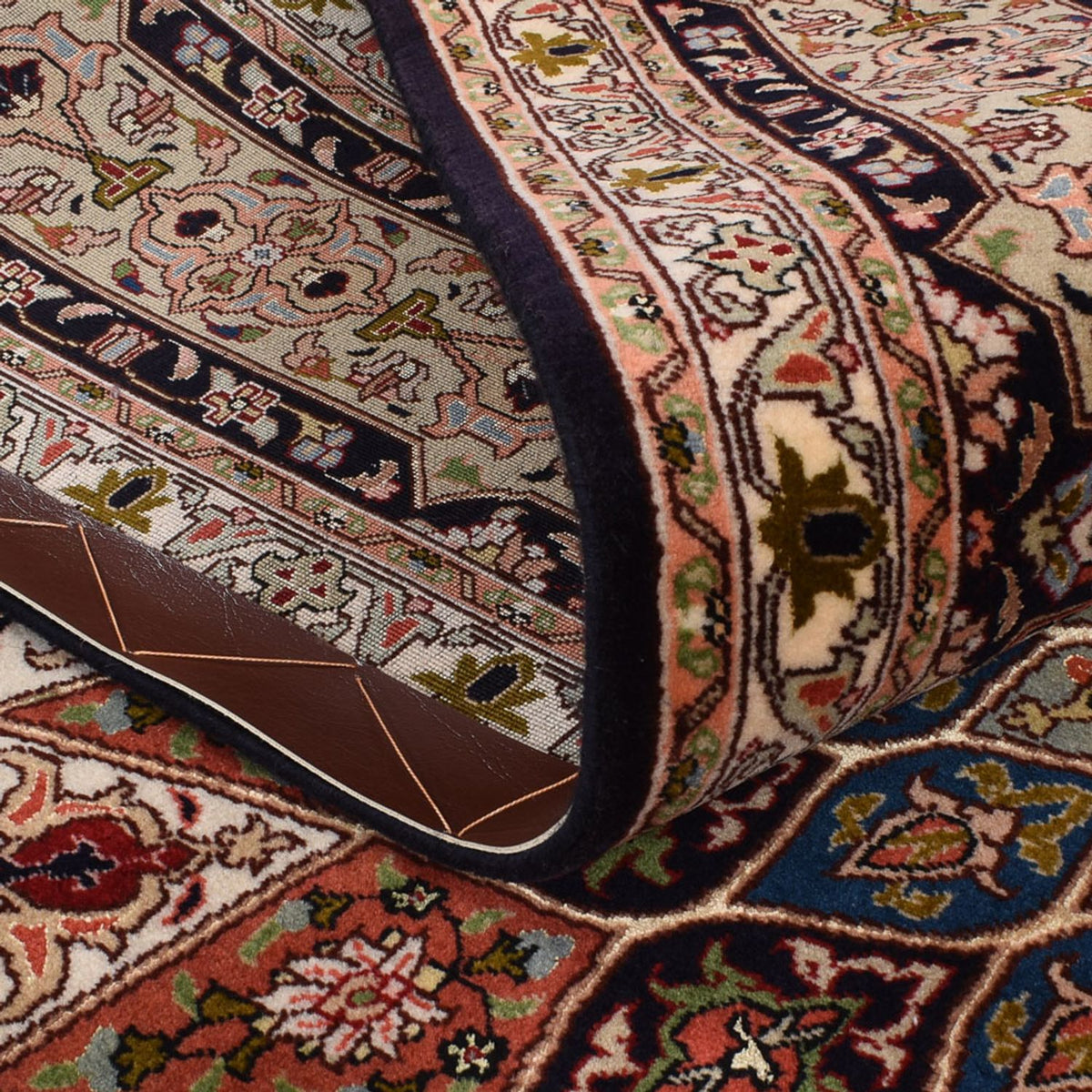 Tappeto Persero - Tabriz - Reale - 260 x 205 cm - beige scuro