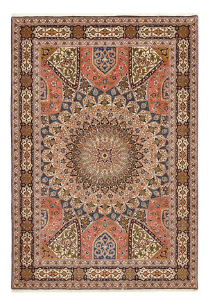 Tappeto Persero - Tabriz - Reale - 250 x 170 cm - beige scuro