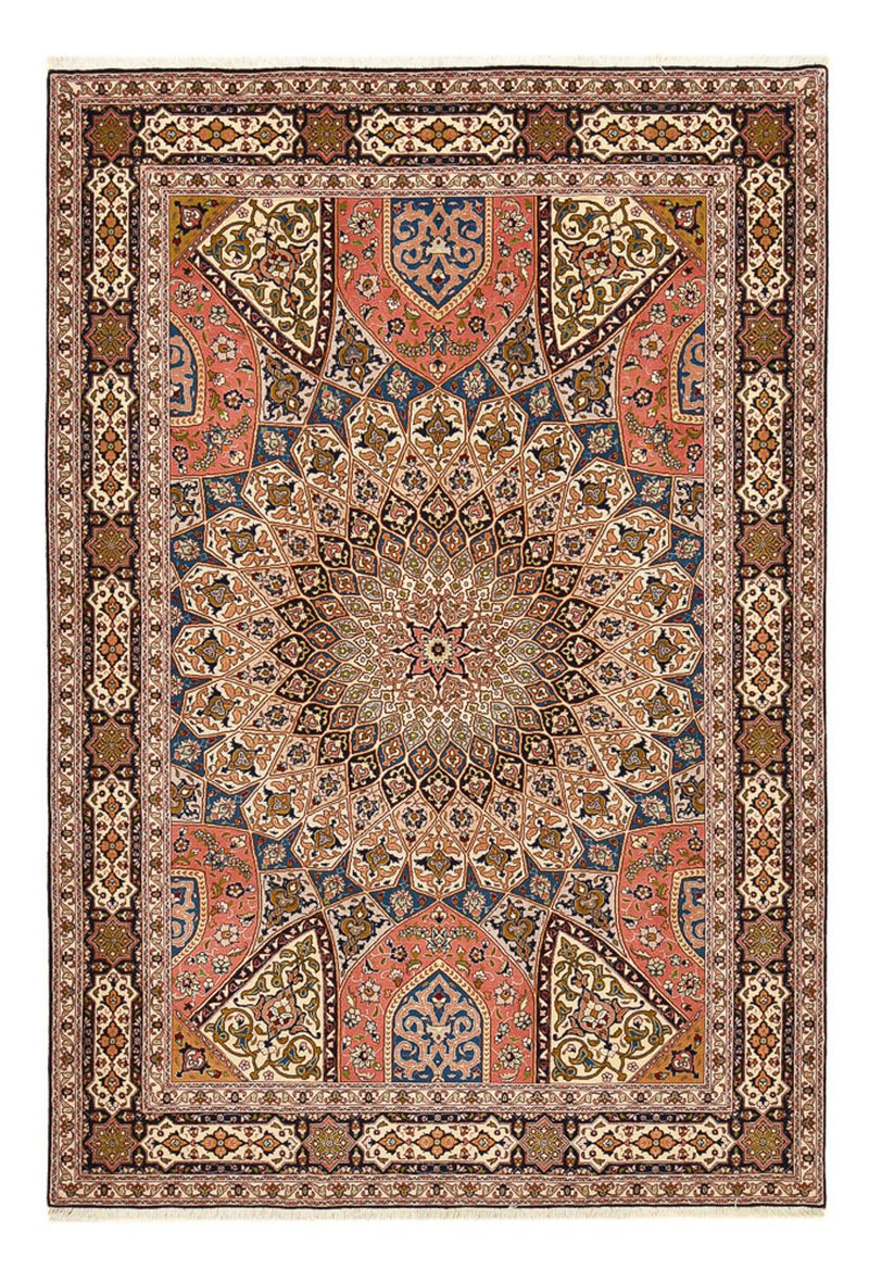 Tappeto Persero - Tabriz - Reale - 250 x 170 cm - beige scuro