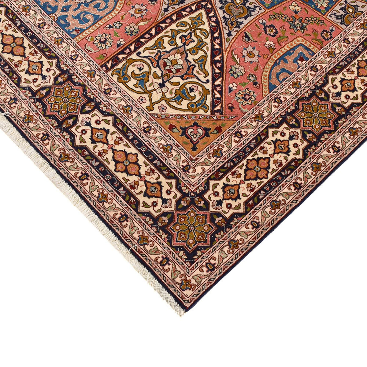 Tappeto Persero - Tabriz - Reale - 250 x 170 cm - beige scuro