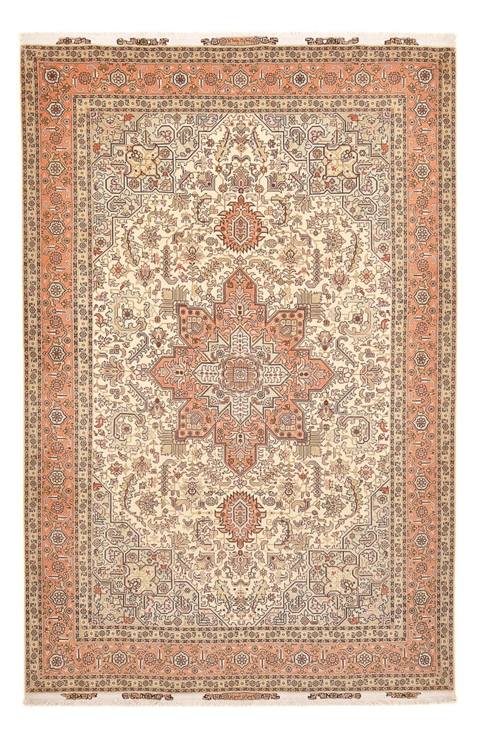 Tappeto Persero - Tabriz - Reale - 312 x 205 cm - sabbia