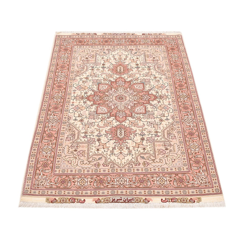 Tappeto Persero - Tabriz - Reale - 161 x 105 cm - rosso chiaro