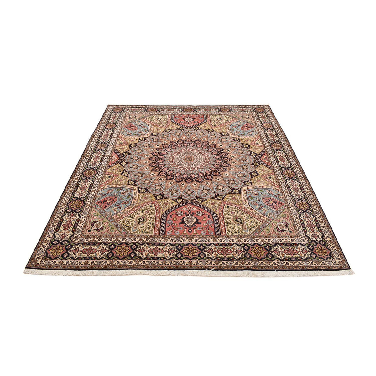 Tappeto Persero - Tabriz - Reale - 250 x 204 cm - multicolore