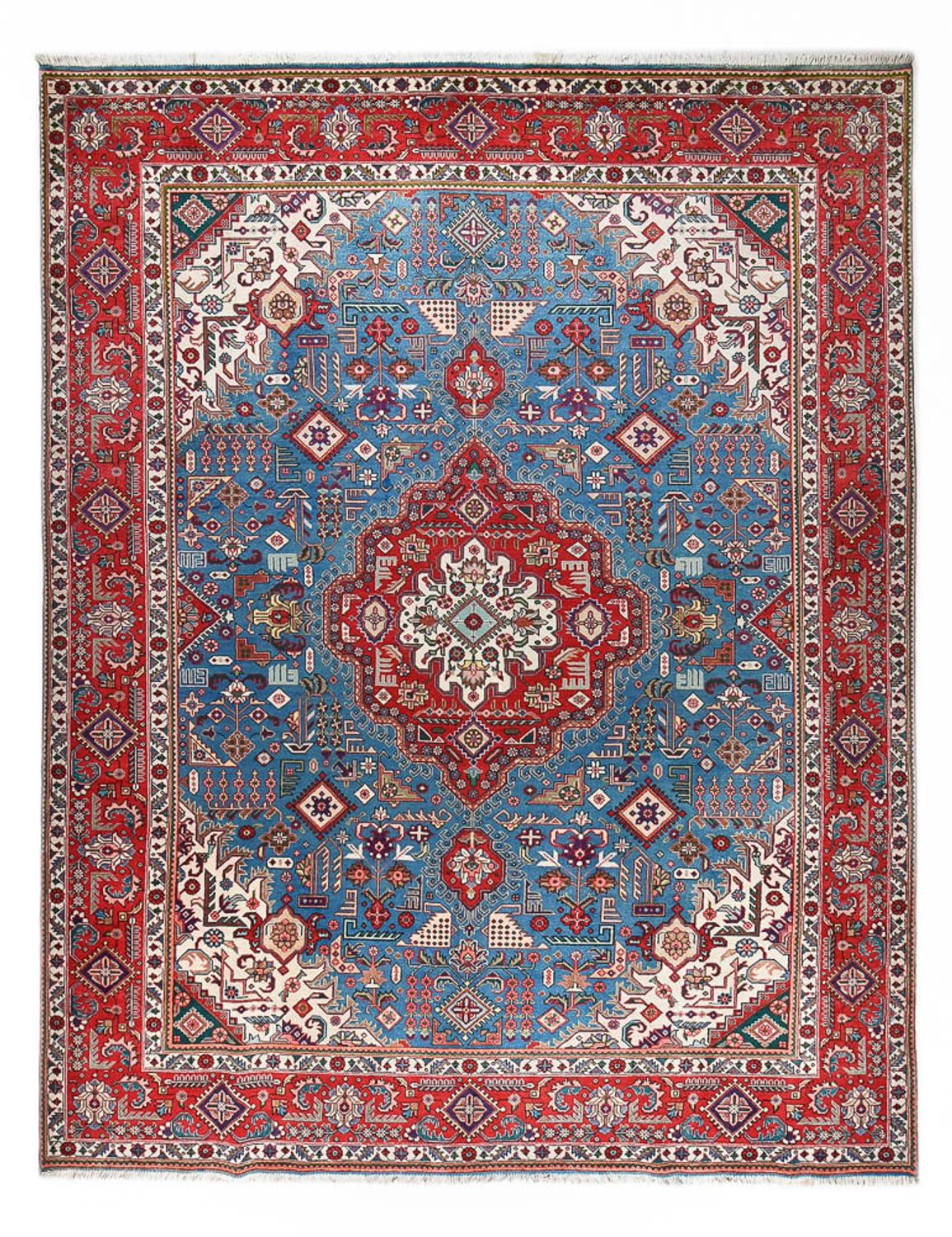 Tappeto Persero - Tabriz - Reale - 400 x 312 cm - blu