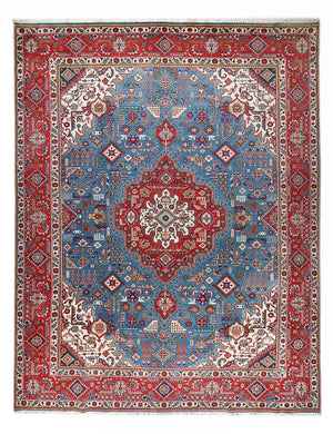 Tappeto Persero - Tabriz - Reale - 400 x 312 cm - blu
