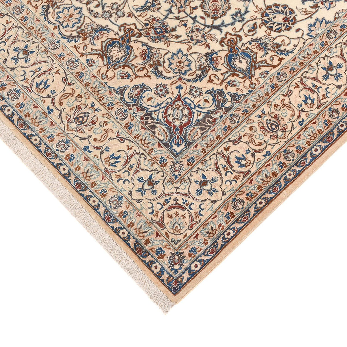 Tappeto Persero - Nain - Premio - 214 x 136 cm - beige