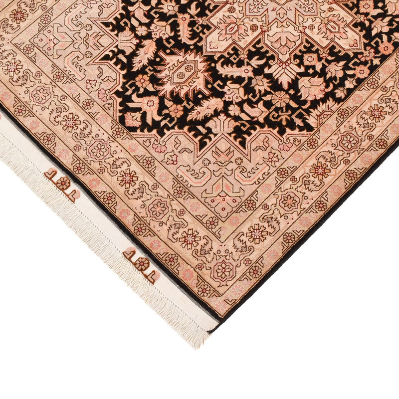 Tappeto corsia Tappeto Persero - Tabriz - Reale - 305 x 80 cm - beige chiaro