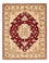 Tappeto Persero - Tabriz - Reale - 191 x 148 cm - rosso