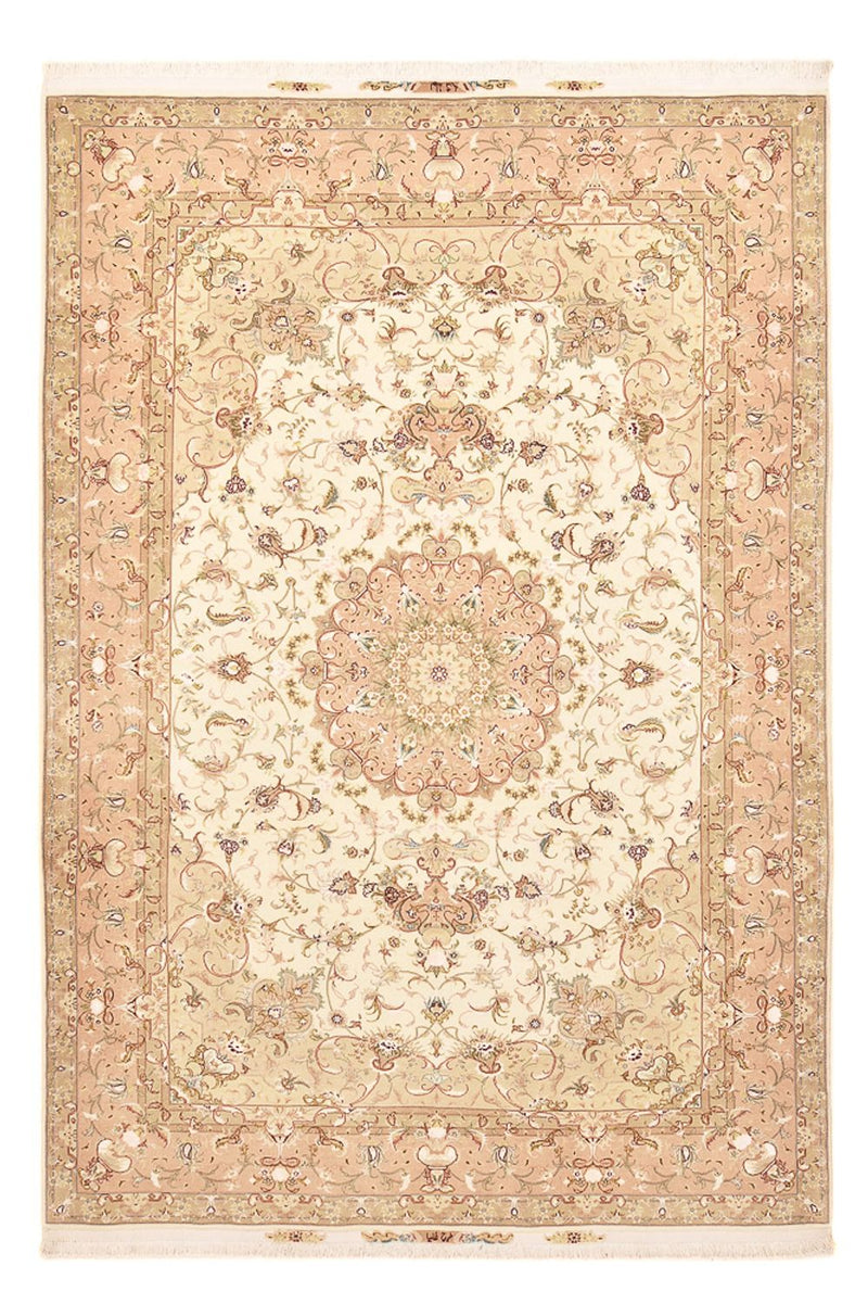 Tappeto Persero - Tabriz - Reale - 298 x 203 cm - beige chiaro