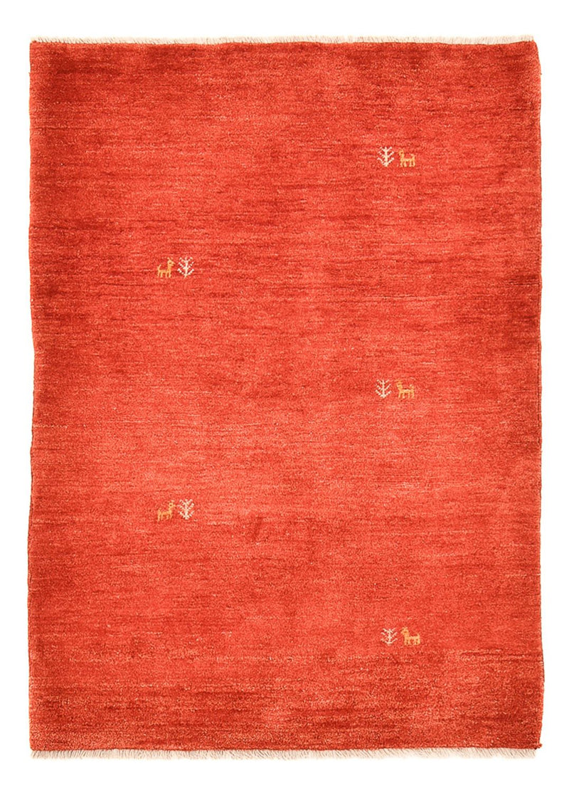 Tappeto Gabbeh - Persero - 170 x 124 cm - rosso